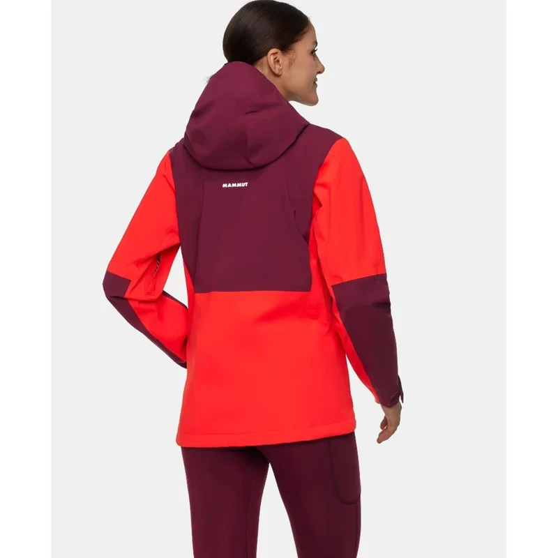 MAMMUT Linard Guide HS Hooded Jacket Women red-vin Damen