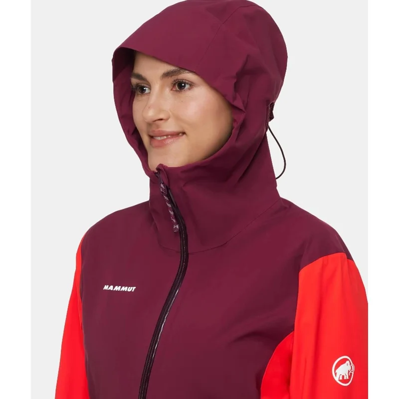 MAMMUT Linard Guide HS Hooded Jacket Women red-vin Damen