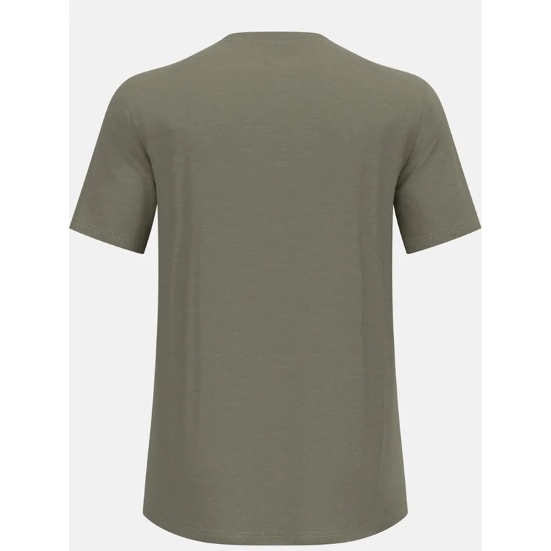 Odlo M Merino Tencel Plain Tee vetiver melange Herren T-Shirt