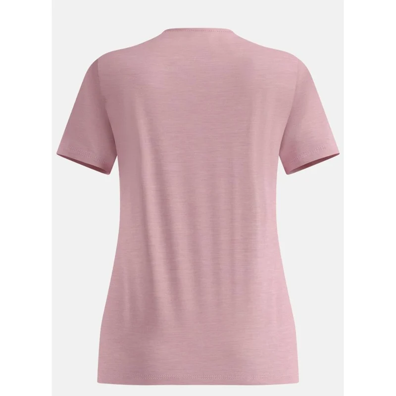 Odlo W Merino Tencel Plain Tee hyper pink melange Damen T-Shirt