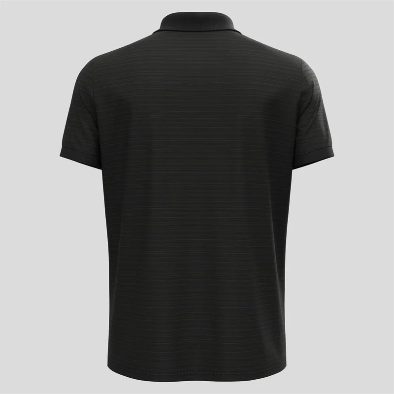 Odlo Ascent Poloshirt mit Naturfasern Herren black