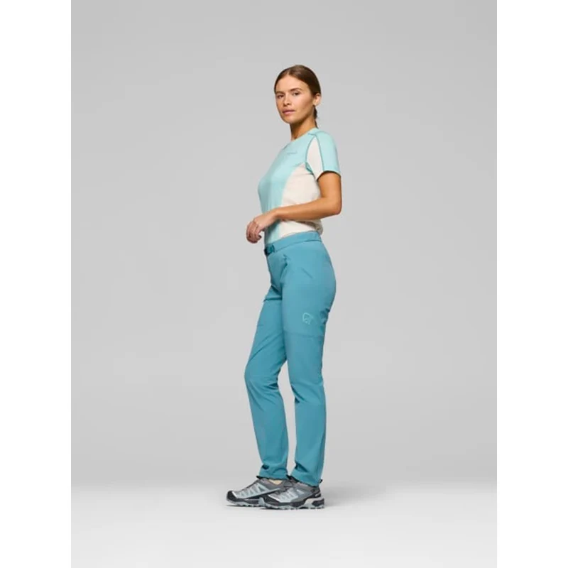 Norrona W Falketind flex1 light Pants brittany blue Damen Trekkinghose