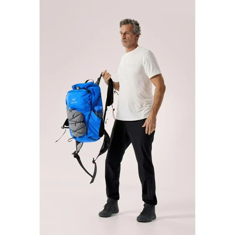 Arc'teryx Cormac Logo T Shirt Herren arctic silk