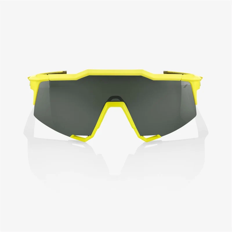 100% Speedcraft, Soft Tact Banana, Grey Green Lens