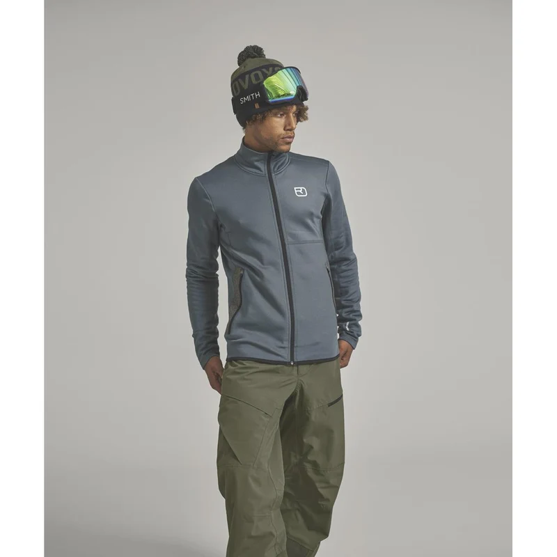 Ortovox Fleece Jacket Men dark arctic grey