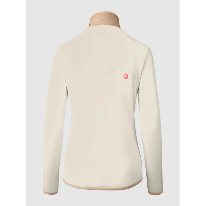 Martini Desire Midlayer Jacket Women Powerstretch - White-Desert