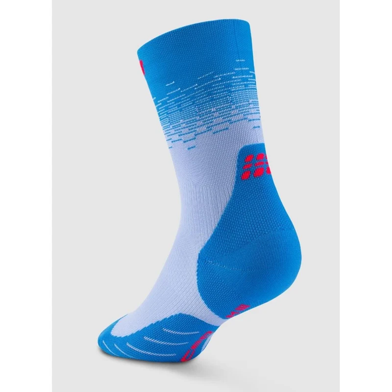 CEP Core Run Edt. Fade Compression Socks Mid Cut women blue / pink