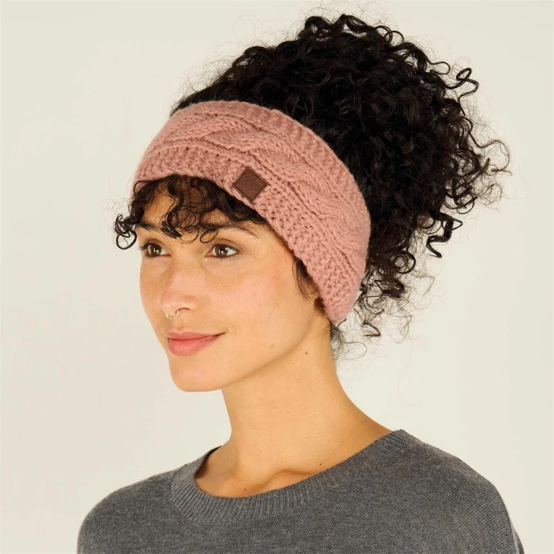 Sherpa Damen Stirnband Kunchen Headband blush