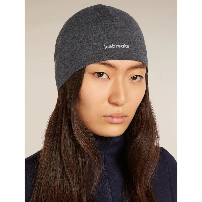 Icebreaker Merino 200 Oasis Beanie black Unisex Mütze