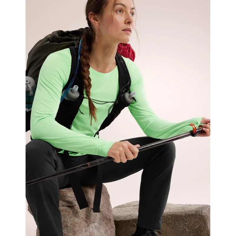 Arc'teryx - Taema Crew LS - Damen - Phosphorescent Heather
