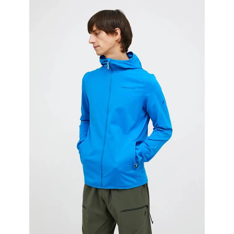 Peak Performance M Light Zip Hood Men brilliant blue