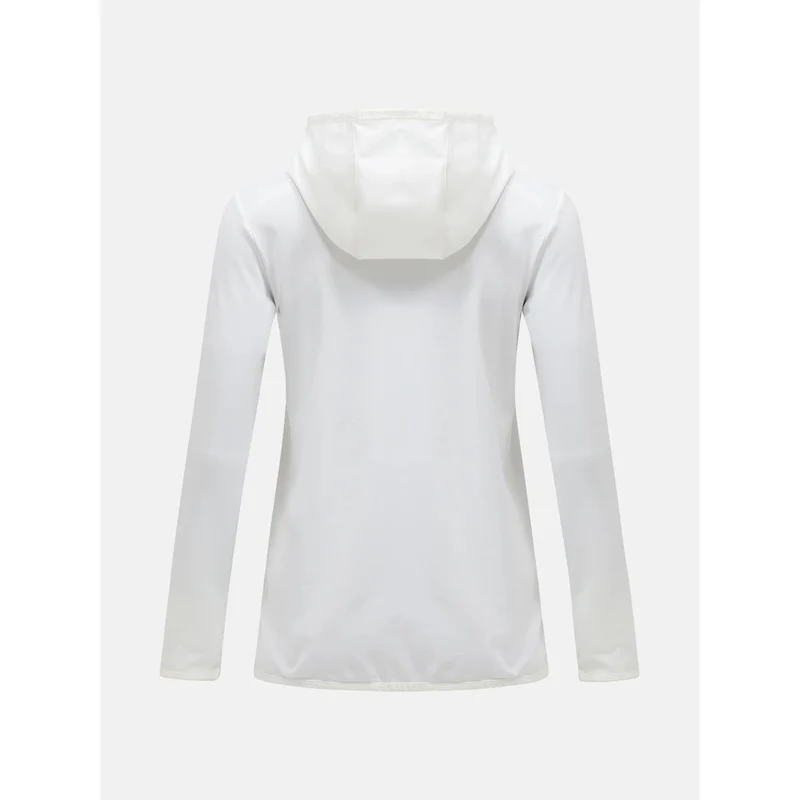 Peak Performance W Light Zip Hood Women offwhite