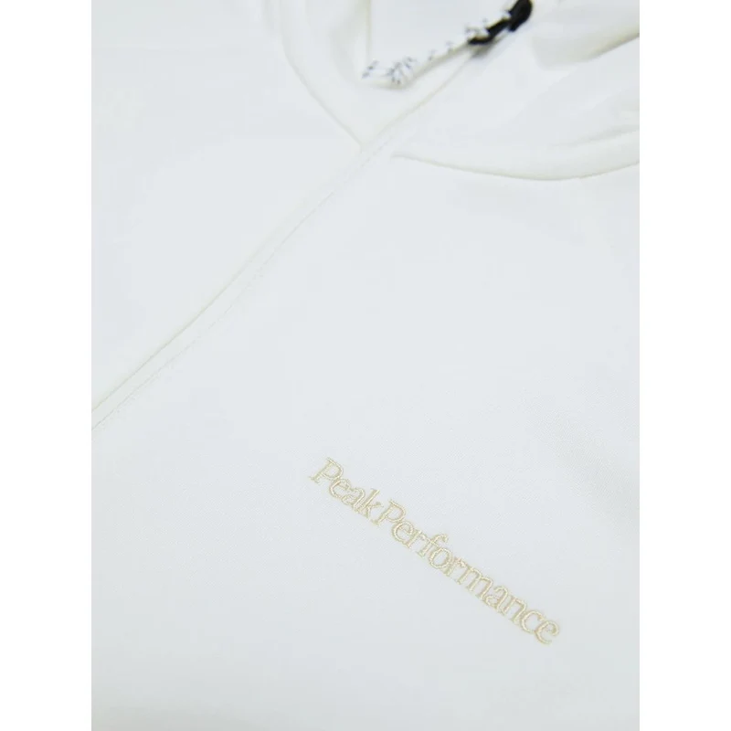Peak Performance W Light Zip Hood Women offwhite