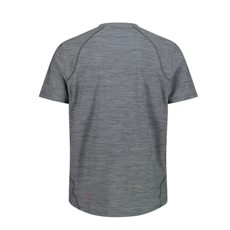 CMP Sport Man Stretch T-Shirt graffite mel. ruggine