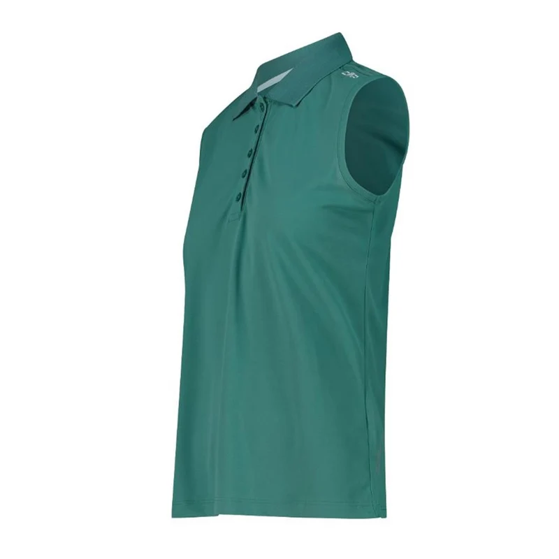 CMP Sport Woman Polo Sleeveless agave