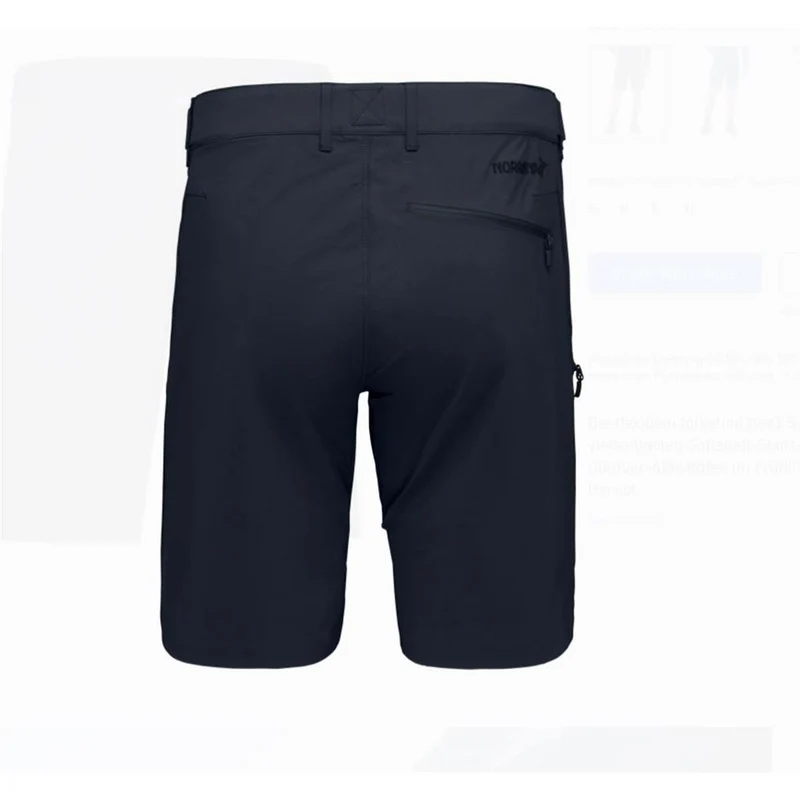 Norrona Falketind flex1 caviar Herren Shorts