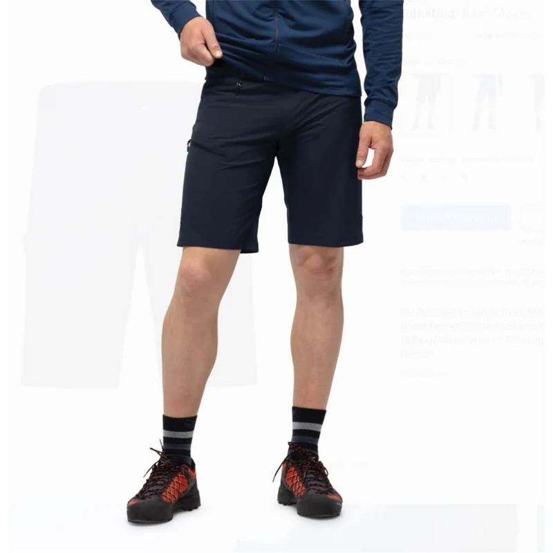 Norrona Falketind flex1 caviar Herren Shorts