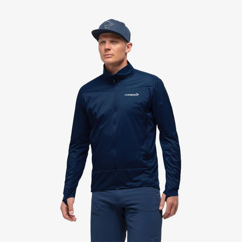 Norrona Falketind Octa indigo night Herren Isolationsjacke