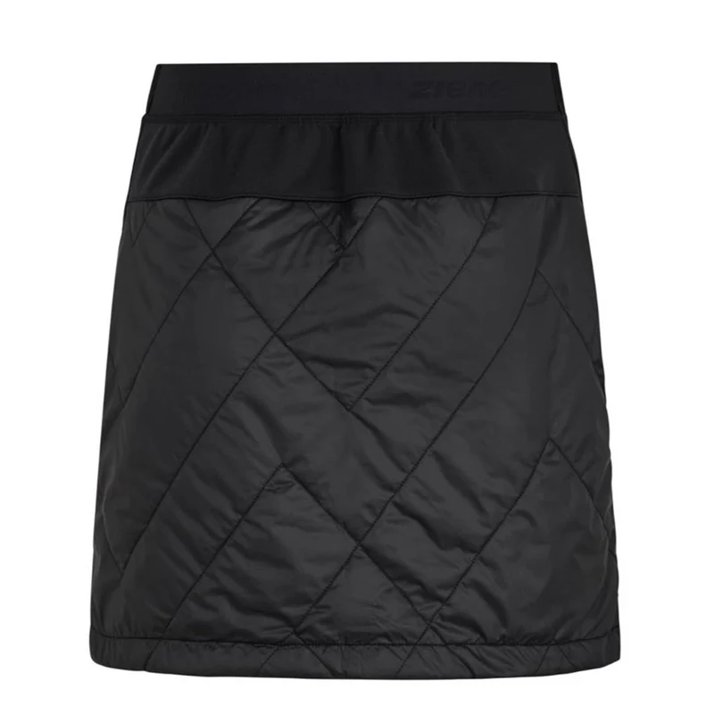 Ziener Nima Lady skirt active black Damen Rock