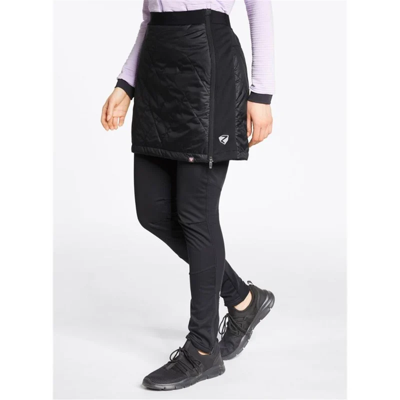 Ziener Nima Lady skirt active black Damen Rock