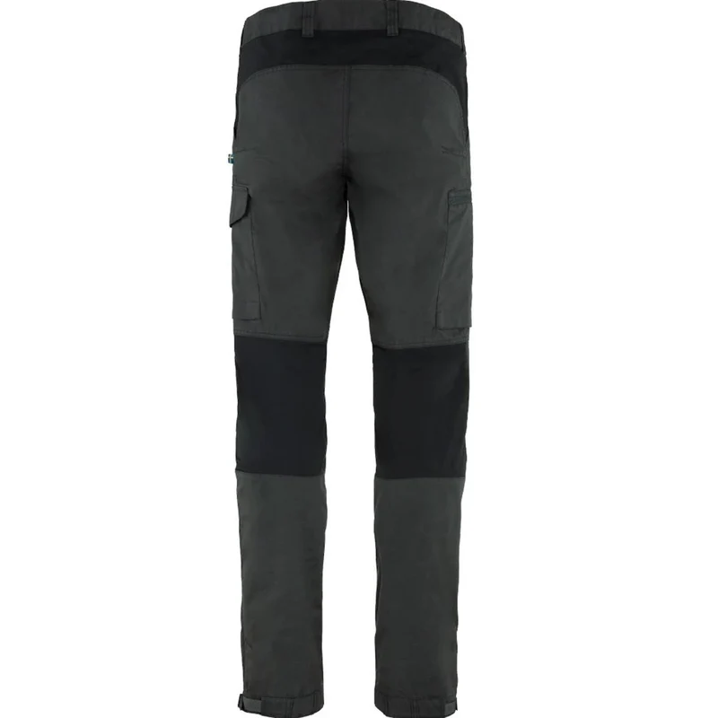 Fjäll Räven Kaipak Trousers regulär dark grey black Herren Trekkinghose