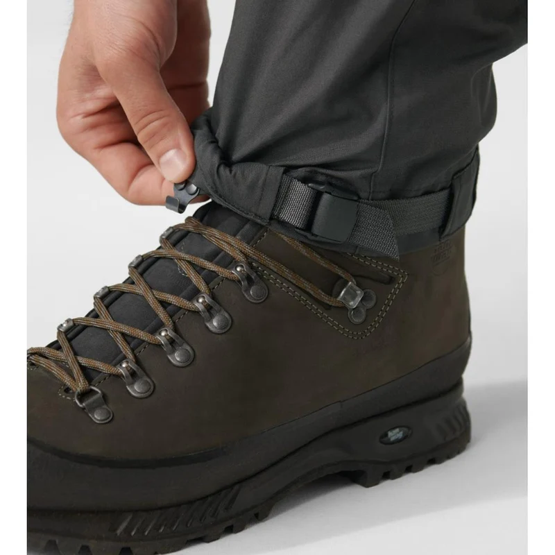 Fjäll Räven Kaipak Trousers regulär dark grey black Herren Trekkinghose