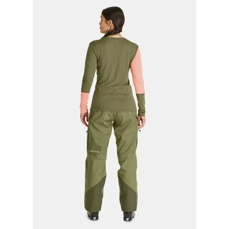Ortovox 3L Deep Shell Pants W wild herbs Damen Hardshellhose