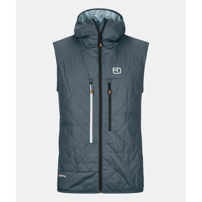 Ortovox Swisswool Piz Boè Vest Man dark arctic grey