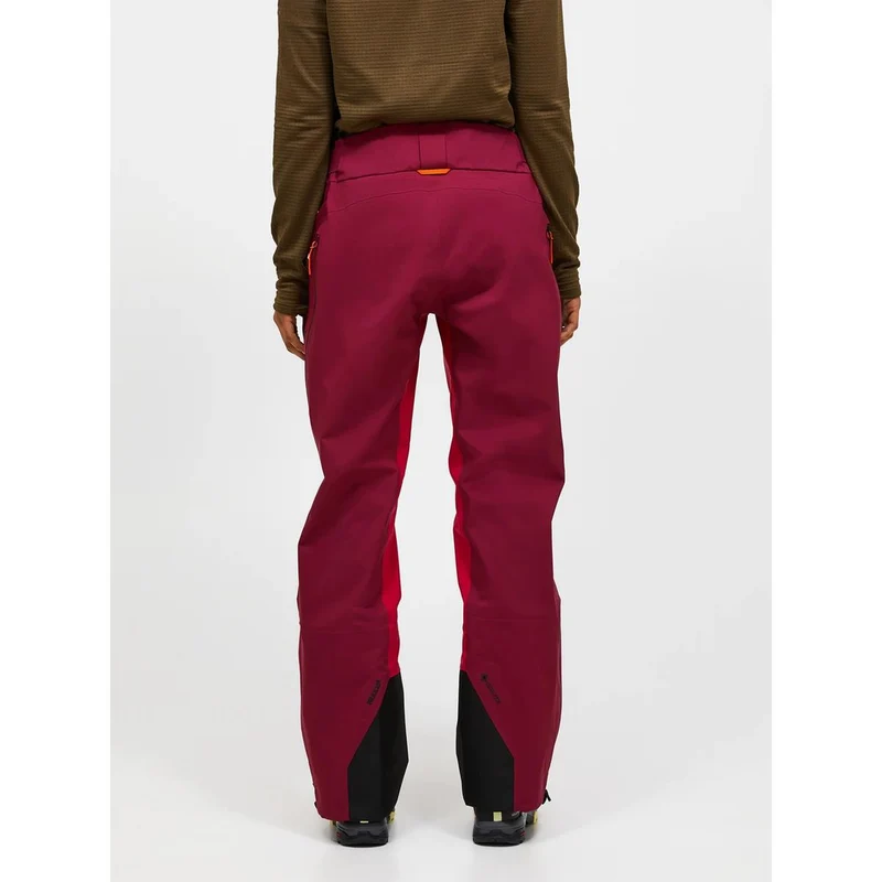 Peak Performance Damen Vislight Gore-Tex C-Knit 3L Shell Pants Vertical Zenith Tech Burgundy