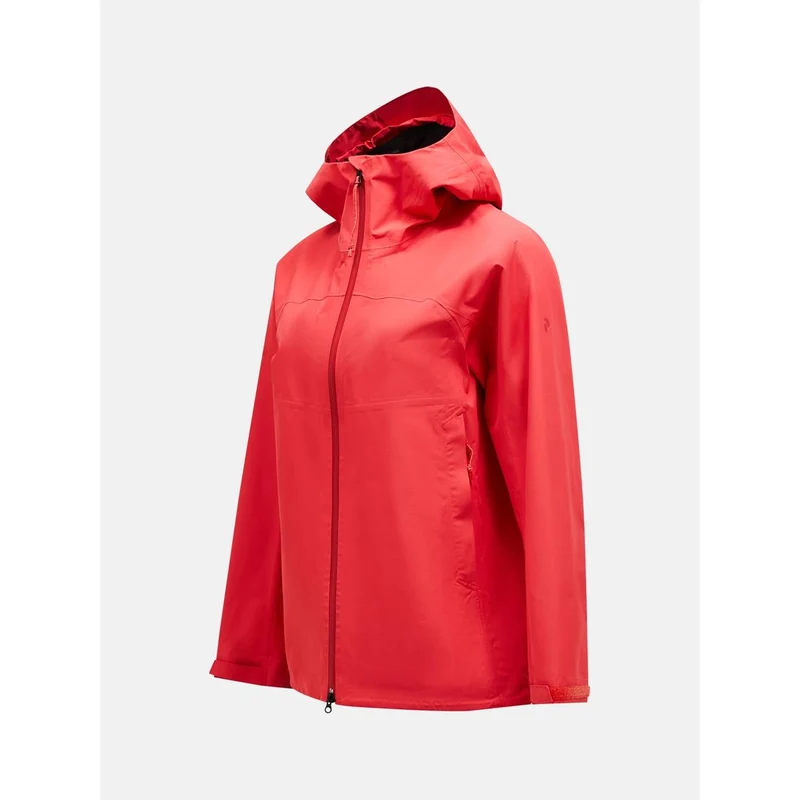 Peak Performance W Treeline Hipe 2.5L Shell Jacket Women brilliant red