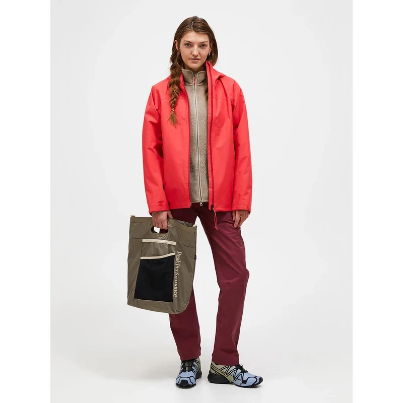 Peak Performance W Treeline Hipe 2.5L Shell Jacket Women brilliant red