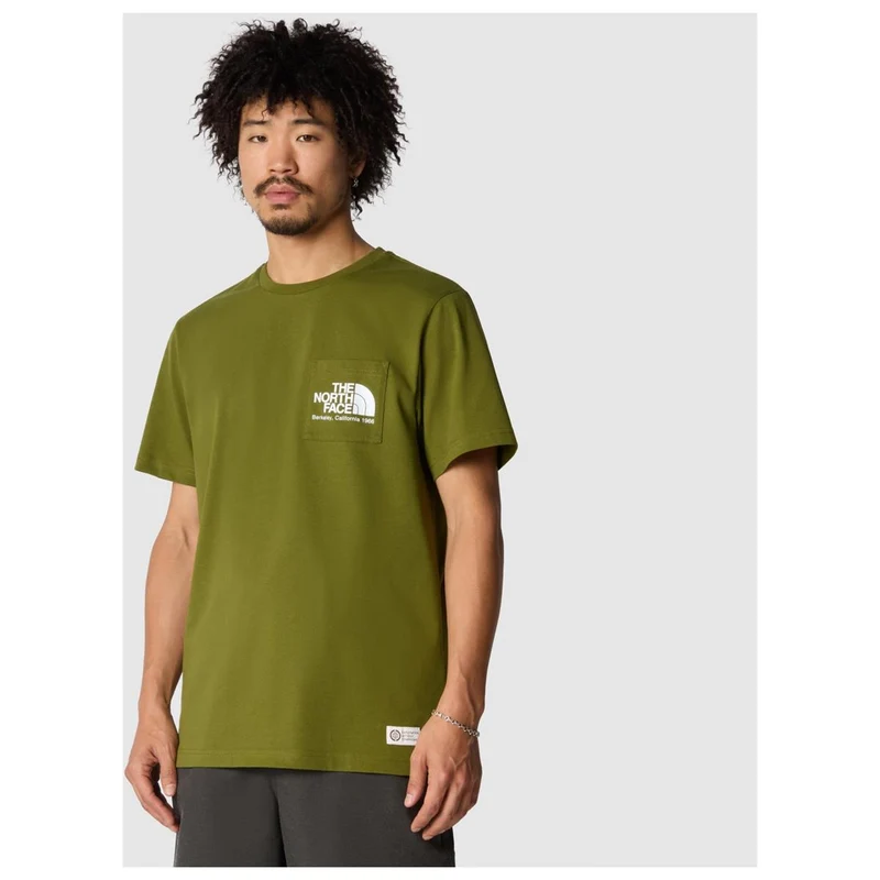 The North Face Berkeley California Pocket S/S Tee forest olive Herren T-Shirt