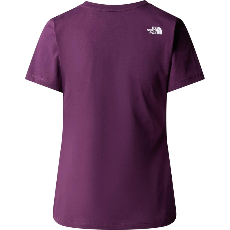 The North Face S/S Relaxed Easy Tee black current purple Damen T-Shirt