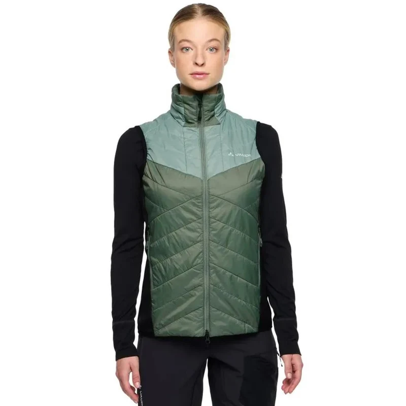 Vaude Sesvenna Isolierende dusty fern Weste Damen