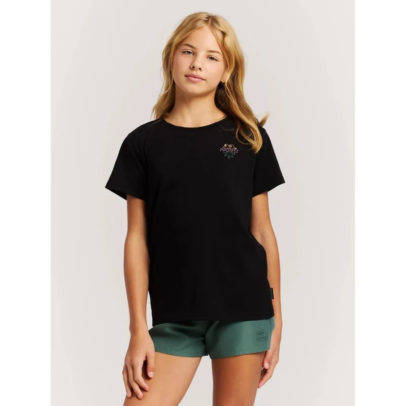 Protest Victory Jr true black Kinder T-Shirt