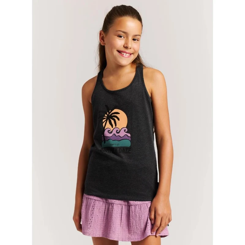 Protest Syra Jr true black Kinder Top