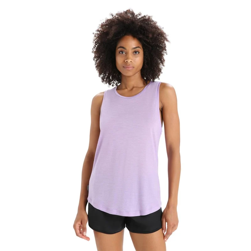 Icebreaker W Sphere II Tank purple gaze Damen Top