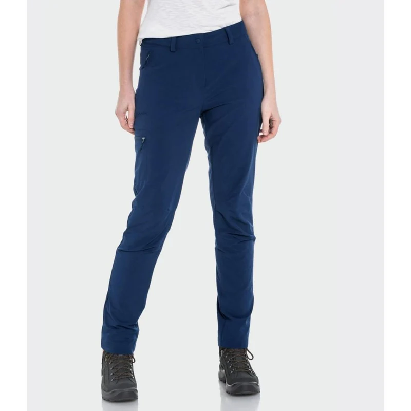 Schöffel Pants Ascona W short dress blues Damen Trekkinghose