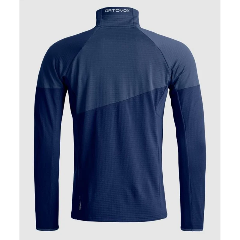 Ortovox Fleece Light Grid Jacket M deep ocean Herren Fleecejacke