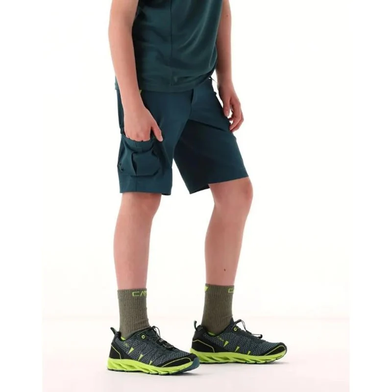 CMP Sport Boy Stretch Bermuda Shorts alpine
