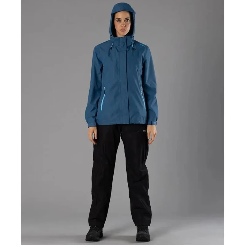 CMP Sport Woman Rain Pant Pocket nero