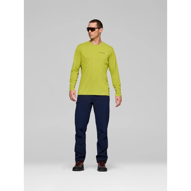 Norrona M Femund Tech Long Sleeve golden lime Herren