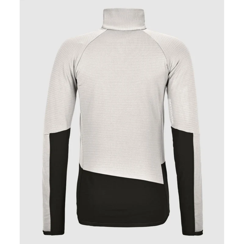 Ortovox Fleece Rib Jacket W white tea Damen Fleecejacke