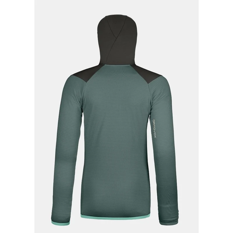 Ortovox - FLEECE GRID HOODY - dark arctic grey - Damen