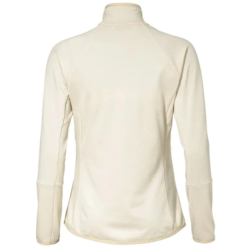 Vaude Monviso Fleece Jacke ecru Damen