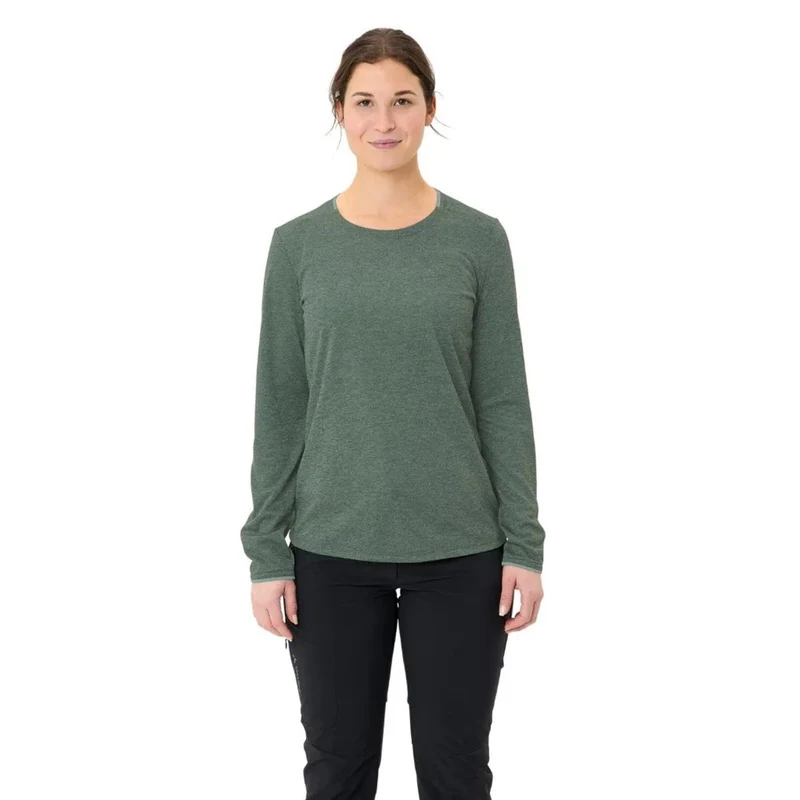 VAUDE Essential Langarm T-Shirt agave Damen