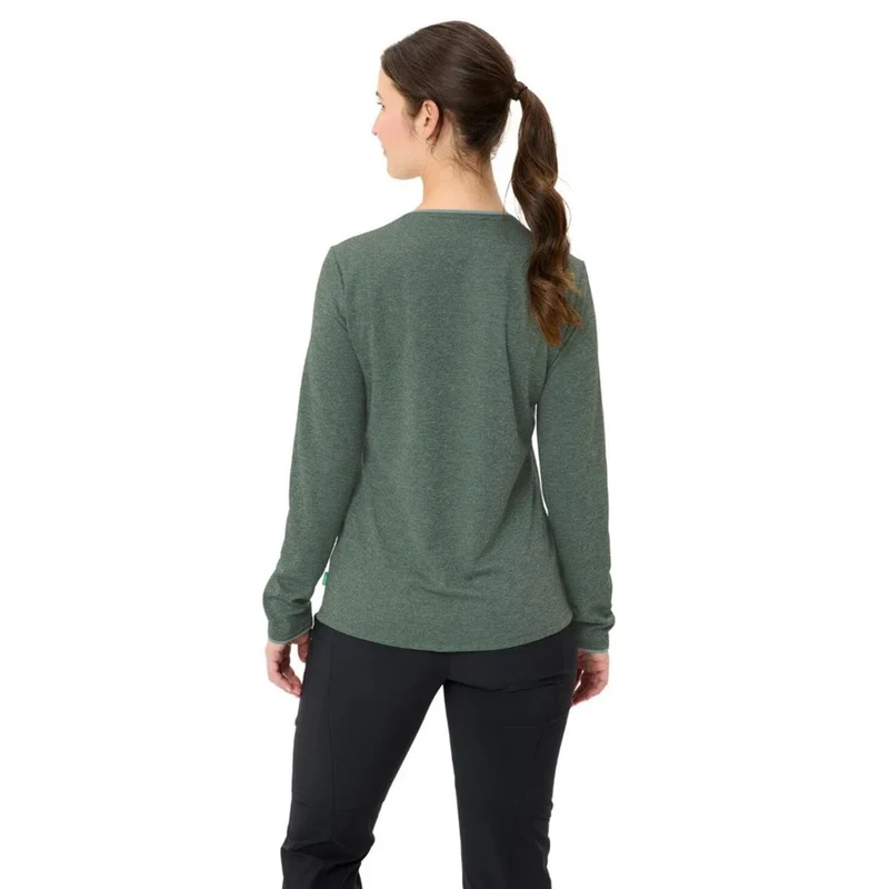 VAUDE Essential Langarm T-Shirt agave Damen