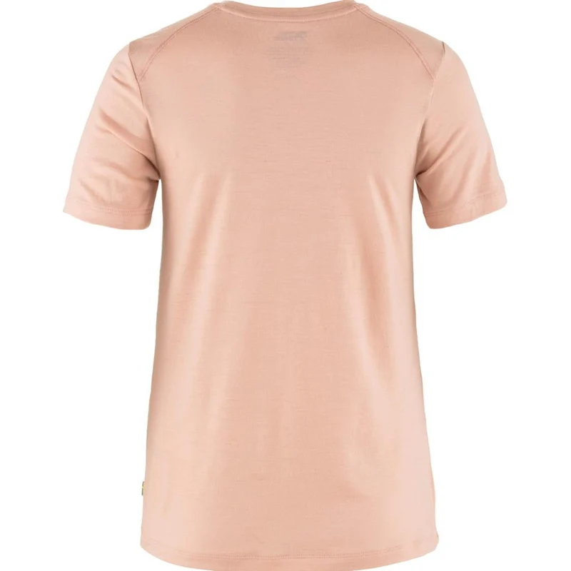 Fjäll Räven - Abisko Wool Fox SS W - Chalk Rose-Port - Damen