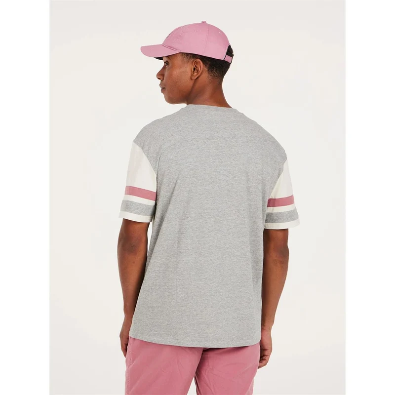 Protest Herren T-Shirt Taby Grau