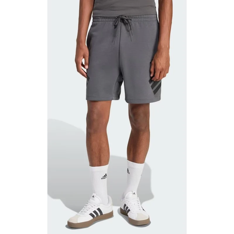 Adidas Future Icons 3-Streifen Shorts grey